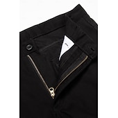 cheap Cargo Pants-Men's Cargo Pants Cargo Trousers Trousers Tactical Work Pants Straight Leg Flap Pocket Plain Comfort Breathable Full Length Outdoor Work Basic Tactical Black Army Green Inelastic