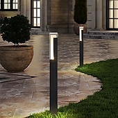 levne Světlo na cestě-venkovní světlo na sloupky venkovní led světla na cestu 30/40/60/80 cm hliníkové antracitové základní světlo, moderní designová zahradní lampa, ip65 odolná vůči povětrnostním vlivům, zahradní stojací