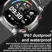 economico Smartwatch-696 W11PRO Orologio intelligente 1.32 pollice Intelligente Guarda Bluetooth ECG + PPG Monitoraggio della temperatura Pedometro Compatibile con Android iOS Da uomo Chiamate in vivavoce Promemoria di