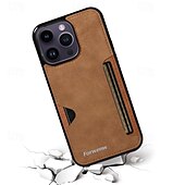 cheap iPhone Cases-Phone Case For iPhone 16 iPhone 15 Pro Max iPhone 14 13 12 11 Pro Max Mini SE X XR XS Max 8 7 Plus Back Cover Ultra Thin Card Slot Shockproof Retro TPU PU Leather