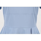 voordelige Jurken-Jaren '50 Retro vintage Middag Swing Jurk Flare Jurk Korte mouwen Wijd uitlopend Kostuum Dames Carnaval Valentijnsdag Casual Schoolfeest Retro themafeest Volwassenen Kleding Lente zomer