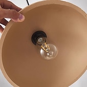 economico Luci Isola cucina-Lampada a sospensione in resina wabi-sabi per cucina, sala da pranzo, lampadario a isola b &amp;b camera da letto lampada a sospensione personalità creativa ristorante semicircolare bar lascia cadere