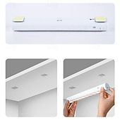 voordelige Leeslampjes-led-kastlamp bureaulamp studentenslaapzaal leeslamp studie magnetische led koel licht usb oplaadbaar driekleurig licht touch nachtkastje nachtlampje