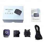 ieftine Camere Rețea IP Interior-HD cu viziune nocturnă mini cameră dv portabilă pentru călărie în aer liber, telefon mobil cu unghi larg, cameră wifi, înregistrator de poliție pentru aplicarea legii