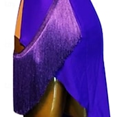 olcso Latin tánc ruházat-Latin tánc Ruha Rojt Női Teljesítmény Edzés Hosszú ujj Magas Spandex