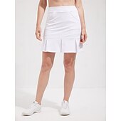 tanie Spodnie golfowe-Damskie Skorty golfowe Ciemnoróżowy Czarny Biały Spódnica Damskie stroje golfowe Odzież Stroje Noś odzież