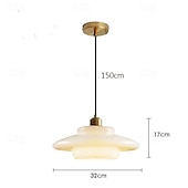 economico Luci Isola cucina-Lampade a sospensione a led per il tavolo della sala da pranzo 1 luce lampada a sospensione a soffitto in ottone per cucina isola luce illuminazione ingresso 110-240v