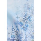 economico Top Floreali-Camicia da donna moda floreale stampa bottoni maniche lunghe top regolare colletto casual vacanza blu verde khaki primavera e autunno