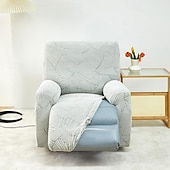billiga Vilstol och länstol-jacquard fåtölj överdrag överdrag lazyboy överdrag soffstolsöverdrag 4-delade set, halkfri vilstol med förvaringsfickor möbelskydd för vardagsrum