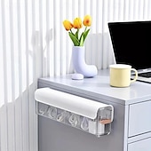 levne Kuchyňská úložiště-nástěnný organizér box elegantní, lehký design na kosmetiku, kabely &amp; položky na ploše