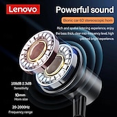 cheap Headphones &amp; Earphones-Lenovo XE05 Neckband Headphone In Ear Bluetooth5.0 Stereo IPX5 for Apple Samsung Huawei Xiaomi MI  Fitness Traveling Jogging Mobile Phone