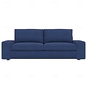 baratos Cobertura de Sofa-Capa de Sofá de Veludo de 3 Lugares Colcha de Veludo em Cor Sólida