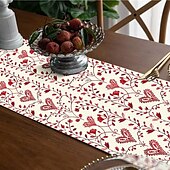 baratos Toalhas de Aparador-Inspirado em william morris arte estilo impressão corredor de mesa estilo country, decoração de mesa de jantar de cozinha, corredores de mesa de decoração de impressão para interior ao ar livre casa