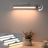 voordelige Leeslampjes-led-kastlamp bureaulamp studentenslaapzaal leeslamp studie magnetische led koel licht usb oplaadbaar driekleurig licht touch nachtkastje nachtlampje