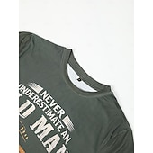 abordables T-shirts amusants pour hommes-Homme Graphique Voiture Vieil Homme T-shirt Manche Courte T-shirt Impression 3D Col ras du cou Chemise Occasionnel street style Sport en Plein Air Fête Sortir Noir Bleu Marron Printemps &amp; Été
