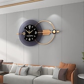 levne Nástěnné ozdoby-luxusní tiché nástěnné hodiny moderní design obývací pokoj domácí dekorace velké nástěnné hodiny hodiny dekorace domu nástěnné hodinky jehla 80 * 38 cm 100 * 48 cm