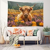 baratos tapeçarias de animais-praia iaque óculos de sol pendurado tapeçaria arte da parede grande tapeçaria mural decoração fotografia pano de fundo cobertor cortina casa quarto sala de estar decoração