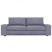 baratos Cobertura de Sofa-Capa de Sofá de Veludo de 3 Lugares Colcha de Veludo em Cor Sólida