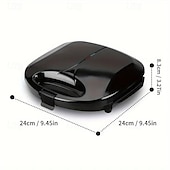 cheap Home Appliances-Donut Maker Machine Non -stick Surface Donut Making Machine For Home Bakery Dessert Shop Donuts Recipes For Snacks Dessert And More