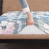 abordables Sábanas y funda de almohada-Juego de sábanas ajustables con patrón de primavera a rayas florales 100% algodón, sábanas sedosas y transpirables ultra suaves, sábanas con bolsillos profundos, tamaño queen king de 3 piezas