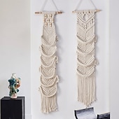 economico Decorazioni da parete-supporto per cappello della boemia organizzatore appeso in cotone per berretti e sciarpe supporto per cappelli arazzo organizzatore decorazione da parete organizzatore per cappelli appeso supporto per