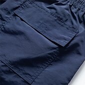 お買い得  メンズアクティブショーツ-男性用 スウェットショーツ ショーツ スポーツ 日常 速乾性 快適 ポケット ドローストリング 弾性ウエスト 平織り ショート 体操服 カジュアル アクティブウェア ブラック ホワイト マイクロエラスティック