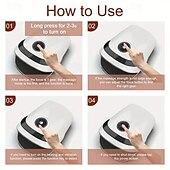 cheap Personal Care Electronics-Cordless Hand Massager  Rechargeable Unscented with Compression &amp; Heating Therapy for Arthritis &amp; Carpal Tunnel Relief