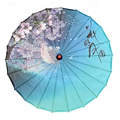 cheap Mr &amp; Mrs Wedding-Silk Cloth Parasol (33-inch Peony) - Chinese Japanese Style Paper Umbrella - For Weddings And Personal Sun Protection Asdf Christmas