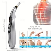 economico Elettronica per il benessere personale-Penna elettronica portatile per agopuntura ad azione rapida: massaggio indolore con terapia laser per un sollievo immediato dal dolore