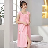 cheap Towels-Microfiber Wearable Bath Towel Dress Super Absorbent Home Wear Bath Skirt Bath Towel Ladies Water-Absorbent Soft Thick Wrapped Bathrobe Quick-Dry Back To School College Student