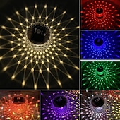 cheap Underwater Lights-Solar Floating Pool Lights, Submersible LED Lights with RGB Color Changing, LED Waterproof Pool Lights for Outdoor Lighting Garden Backyard Lawn Path Wedding Party Pool Decoration 1/2Pcs