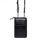 economico borsa per telefono universale-borsa per cellulare con tracolla per donna in pelle moda casual