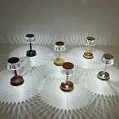 baratos Candeeiros de mesa-Candeeiro de mesa LED cogumelo com carregamento USB com design de interruptor de botão Candeeiro de mesa de três cores luz noturna decorativa mesa de cabeceira candeeiro noturno decoração interior para bar café quarto