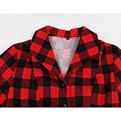 olcso Ruhák-Retró 1950-es Rockabilly Ruhák Swing ruha Kockás Jelmez Női Farsang Álarcos mulatság Hétköznapi viselet Lánybúcsú Felnőttek Ruha Hazatérő ruhák