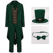cheap Outfits-Retro Vintage Punk &amp; Gothic Medieval Blouse / Shirt Pants Cosplay Costume Ren Faire Vampire Gentleman Men&#039;s Viking Fantasy Halloween Carnival Masquerade Party / Evening Adults&#039; Coat Blouse Pants