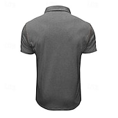 preiswerte Klassisches Poloshirt für Herren-Herren Poloshirt aus Baumwolle Golfhemd Arbeit Casual Kargen Kurzarm Basic Modern Farbblock Patchwork Taste Frühling Sommer Regular Fit Wein Dunkelgrau Schwarz Weiß Königliches Blau Grün Poloshirt