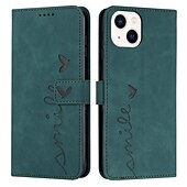 Χαμηλού Κόστους iPhone Θήκες-Θήκη Για iPhone 16 iPhone 15 Pro Max iPhone 14 13 12 11 Pro Max X XR XS 8 7 Plus Θήκη Πορτοφολιού Μαγνητική με Λουράκι Στήριξης Καρδιά TPU PU Δέρμα