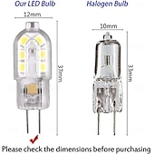 זול נורות דו-פיניות לד-10/20 יחידות מיני g4 נורת led 2w אמפולה led מנורת ac dc12v ac 220v נורות תירס להחליף זרקור הלוגן נברשת מנורת הלוגן