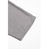 voordelige Overhemden-Dames Katoenen linnen overhemd Blouse Effen Basic Lange mouw V-hals Normale tops Werk Casual Knop Zak Zwart Wit Rood Khaki Grijs Zomer Lente