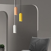 economico Design del Cilindro-lanterna a sospensione 1 luce 7 cm lampada a sospensione design metallo moderno 110-120v 220-240v