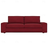 baratos Cobertura de Sofa-Capa de Sofá de Veludo de 3 Lugares Colcha de Veludo em Cor Sólida