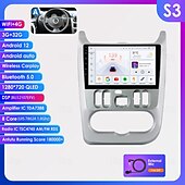 preiswerte Multimedia-Player für Autos-Für Renault Logan 1 Sandero Dacia Duster 2009–2015 Autoradio Multimedia Video Player Navigation Android 12 Stereo