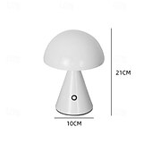 preiswerte Tischlampen-Morden LED-Tischlampe aus Metall mit Retro-Farbdimmung, minimalistische Vintage-Ambientelampe im europäischen Stil für Schlafzimmer