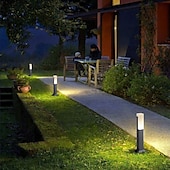 levne Světlo na cestě-venkovní světlo na sloupky venkovní led světla na cestu 30/40/60/80 cm hliníkové antracitové základní světlo, moderní designová zahradní lampa, ip65 odolná vůči povětrnostním vlivům, zahradní stojací