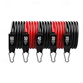 economico Anti-stress-Set di 11 pezzi di bodhi stick cintura di resistenza per il fitness corda di tensione set di corde elastiche attrezzatura per la tensione tpe pilates