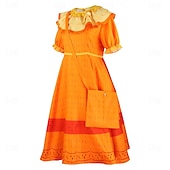 cheap Girls' Costumes-Isabela Madrigal Luisa Madrigal Dolores Madrigal Cosplay Costume Outfits Kings Day Cute Cosplay for Men's Women's Adults' Carnival Masquerade Event / Party Masquerade