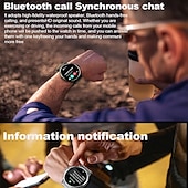 levne Chytré hodinky-Chytré hodinky 1,85 palce HD obrazovka chytré hodinky pro muže 710mAh baterie dlouhá výdrž Bluetooth volání fitness hodinky chytré hodinky