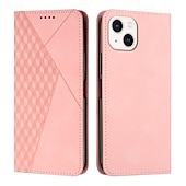 billiga iPhone-fodral-telefon fodral Till iPhone 16 iPhone 15 Pro Max iPhone 14 13 12 11 Pro Max Mini SE X XR XS Max 8 7 Plus Plånboksfodral Magnet med handledsrem Stöd Geometriska mönster TPU PU läder