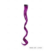 ieftine Clip în extensii-Buclă în vrac Buclat în Profunzime Păr Sintetic 22 inch Extensie de păr Agață În / Pe Pachet de 10 Lin Pentru femei