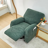 billiga Vilstol och länstol-jacquard fåtölj överdrag överdrag lazyboy överdrag soffstolsöverdrag 4-delade set, halkfri vilstol med förvaringsfickor möbelskydd för vardagsrum